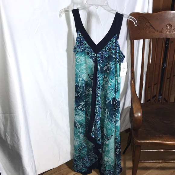 Style & Co. Dresses & Skirts - Pretty Style & Co Petite Summer Dress Scarf Style